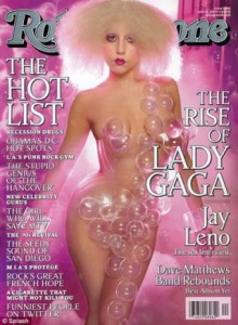 Lady Gaga para Rolling Stone, por David LaChapelle